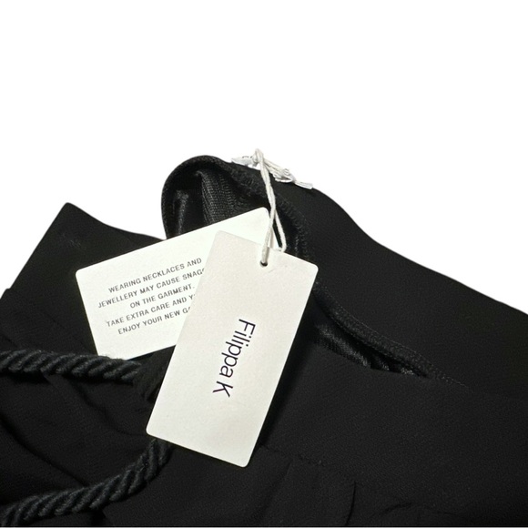 NWT Filippa K Twill Split Skirt in Black Size S - Picture 5 of 8